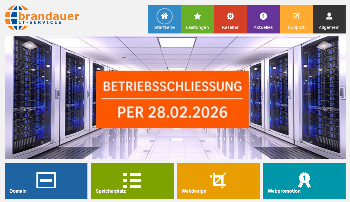 Homepage brandauer.net